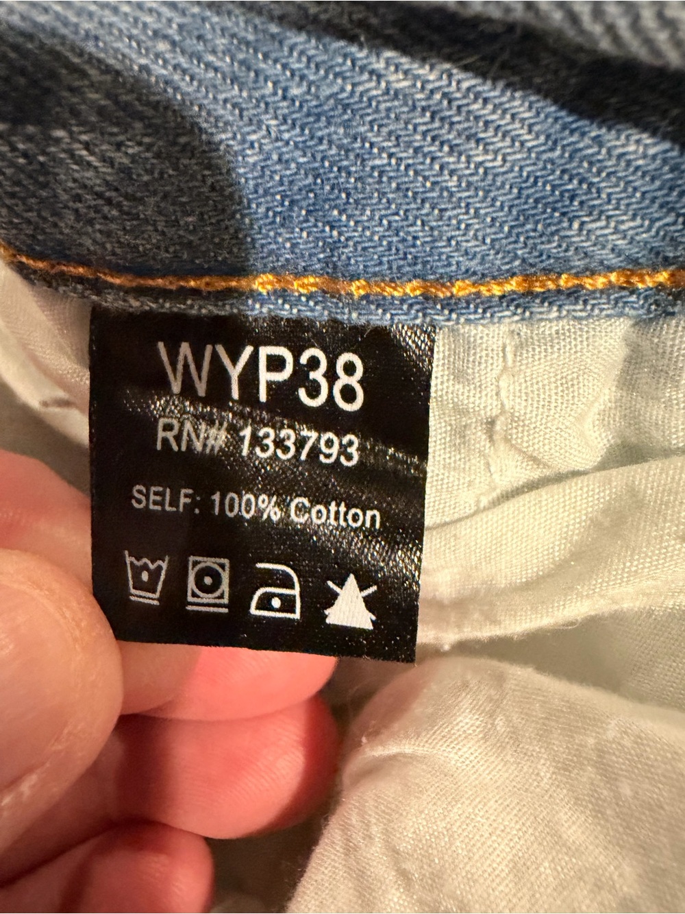 POL Bohemian Patchwork Light Blue Women’s Jeans - Picture 8 of 8